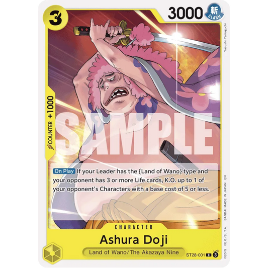 Ashura Doji (ST28-001) - Starter Deck 28: GREEN/YELLOW Yamato