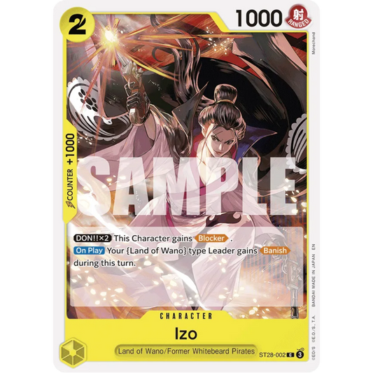 Izo (ST28-002) - Starter Deck 28: GREEN/YELLOW Yamato