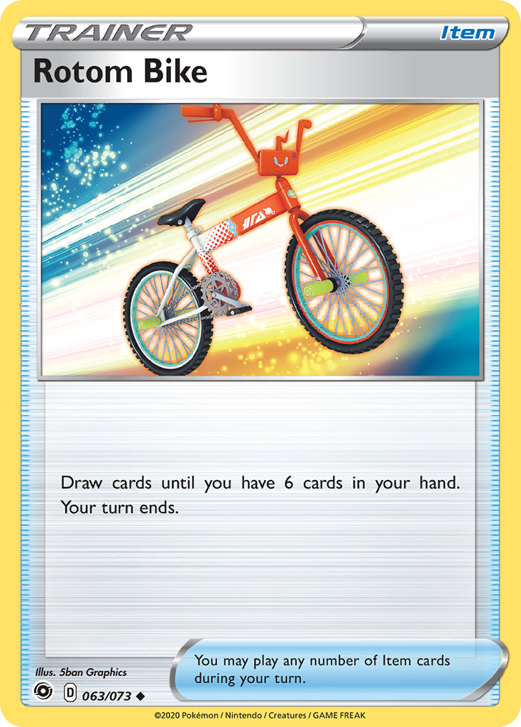 Rotom Bike 063  Champions Path - Uncommon