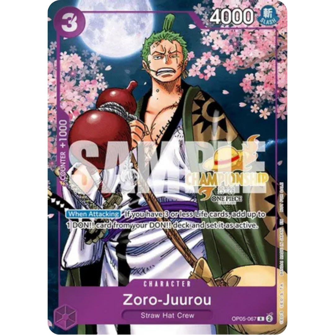 Zoro-Juurou (CS 25-26 Event Pack) (OP05-067) - One Piece Promotion Cards Foil