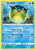 Qwilfish  Shining Legends - Common