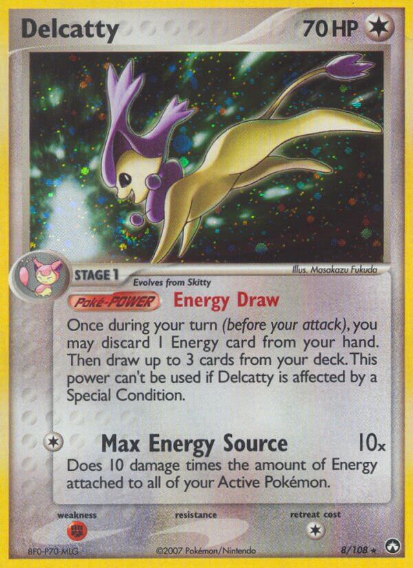 Delcatty - 8/108 (EX Power Keepers)/108  Deck Exclusives - Rare