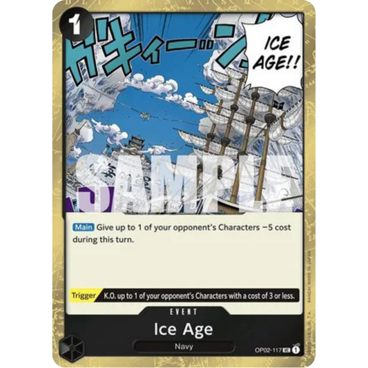 Ice Age (Jolly Roger Foil) (OP02-117) - Premium Booster -The Best- Foil