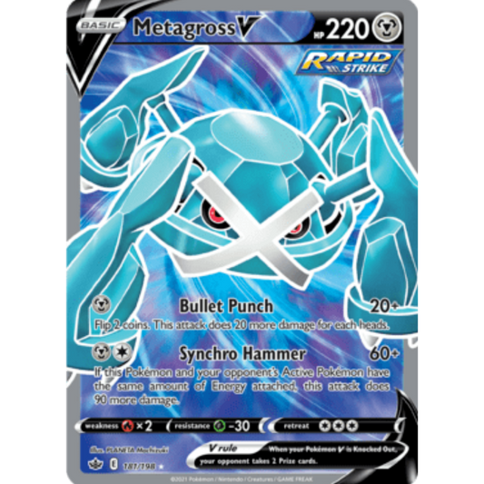 Metagross V (181/198) [Sword & Shield: Chilling Reign]