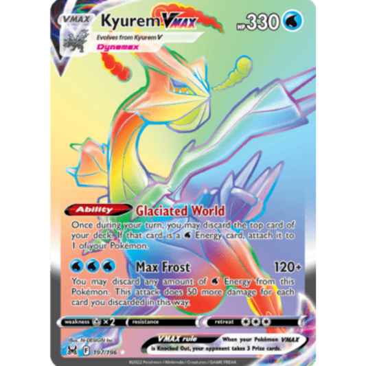 Kyurem VMAX (197/196) [Sword & Shield: Lost Origin]