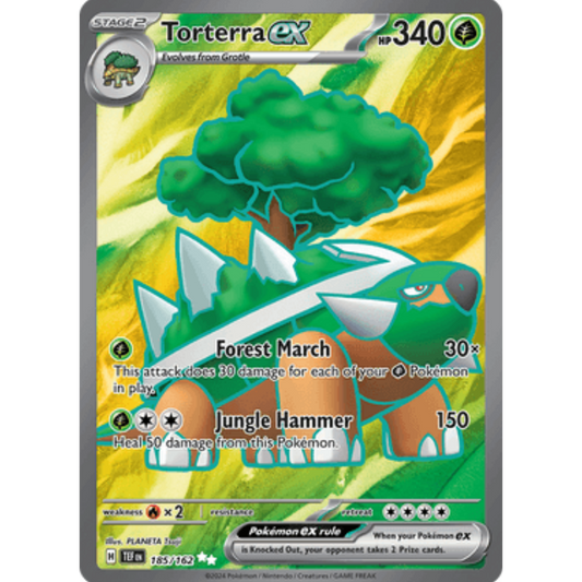 Torterra ex (185/162) [Scarlet & Violet: Temporal Forces]