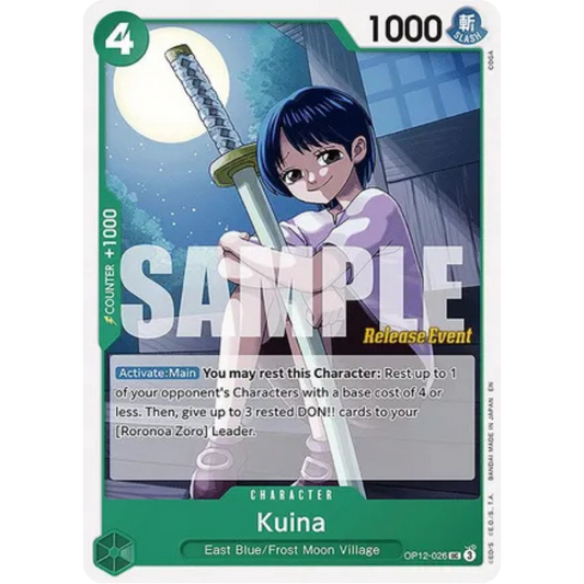 Kuina (OP12-026) - Legacy of the Master Release Event Cards