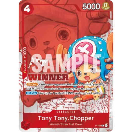 Tony Tony.Chopper (Winner Pack 2026 Vol. 2) (P-101) - One Piece Promotion Cards Foil