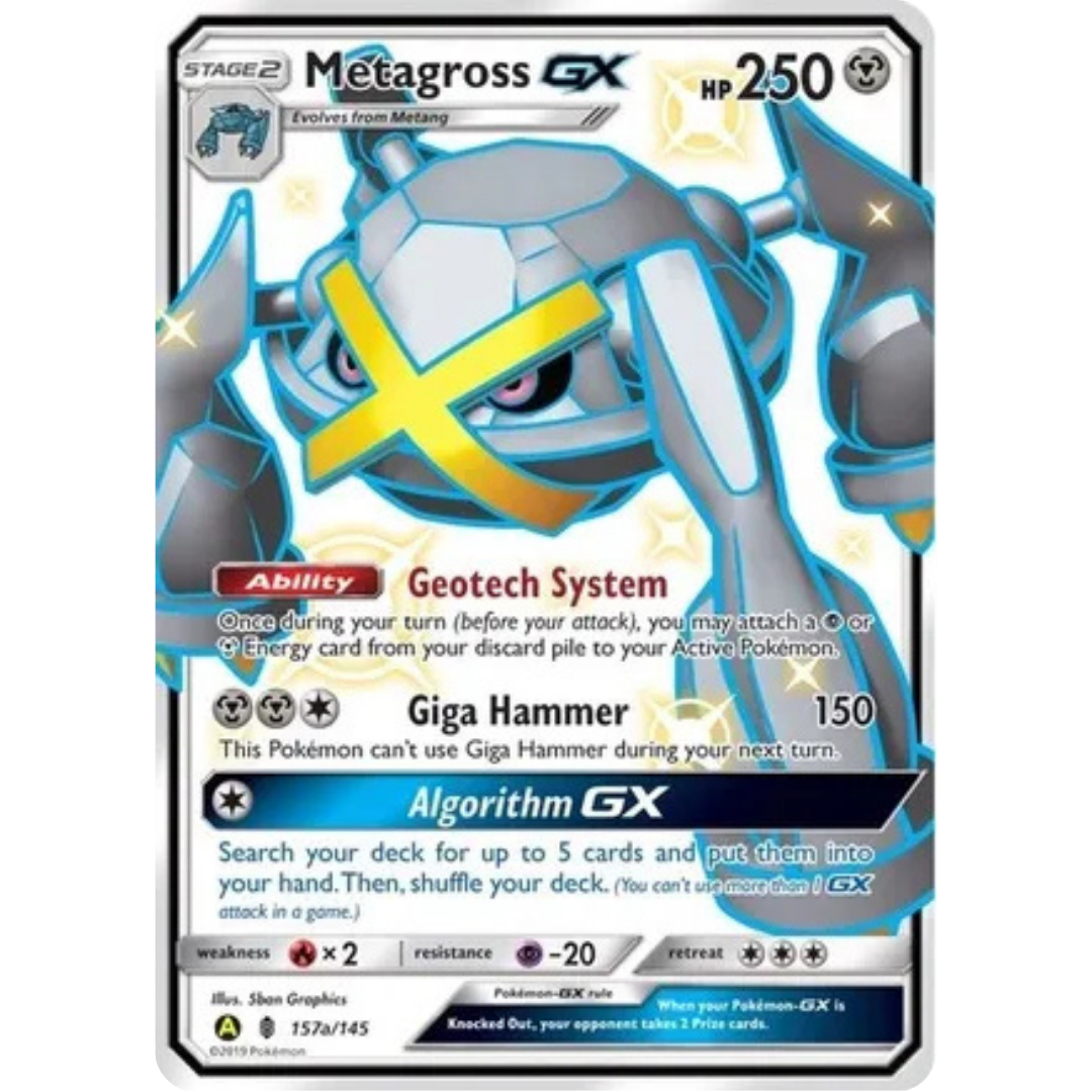 Metagross GX 157a/145  - Holofoil Alternate Art Promos - Promo