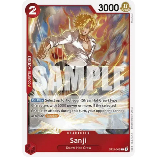 Sanji (ST21-003) - Starter Deck EX: Gear 5 Foil