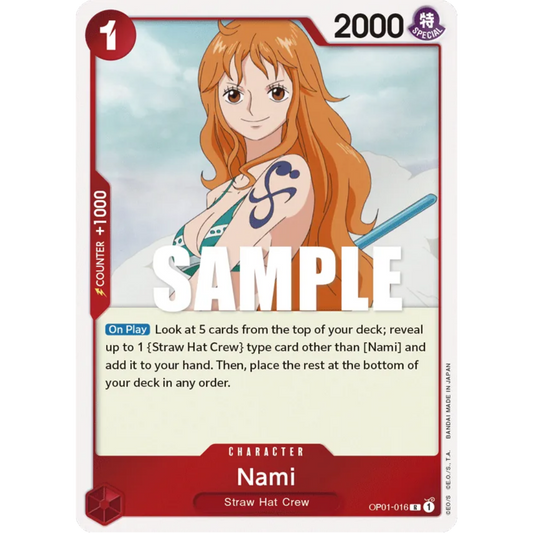 Nami (OP01-016) - Romance Dawn Foil