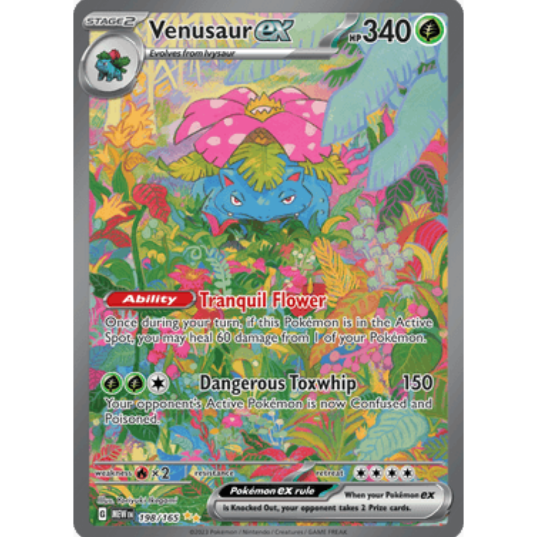 Venusaur ex (198/165) [Scarlet & Violet: 151]