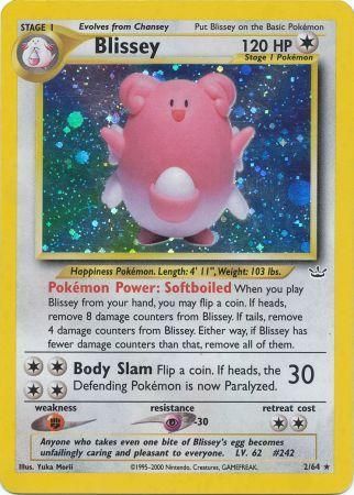 Blissey/64  Neo Revelation - Holo Rare