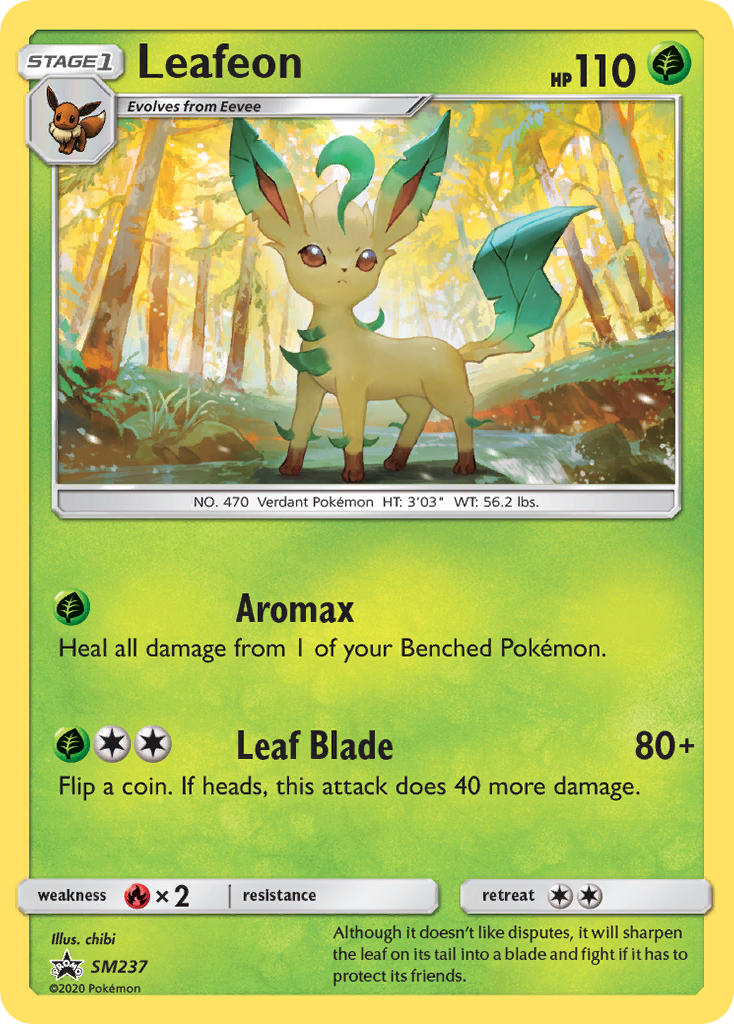 Leafeon SM237  SM Promos - Promo