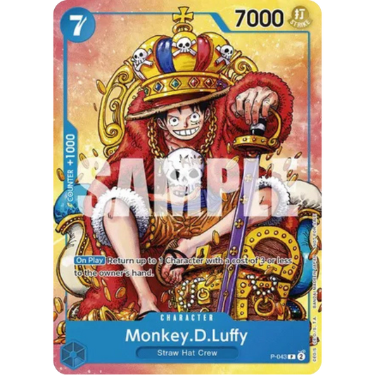 Monkey.D.Luffy (Convention Promo 2024) (P-043) - One Piece Promotion Cards Foil