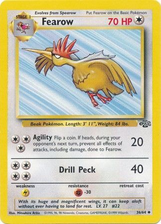 Fearow 036/64  - Unlimited Jungle - Uncommon