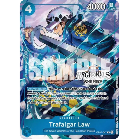 Trafalgar Law (Online Regional Participation Pack 2025 Vol.2) (OP07-047) - One Piece Promotion Cards Foil