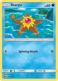 Staryu 015  SM  Crimson Invasion - Common