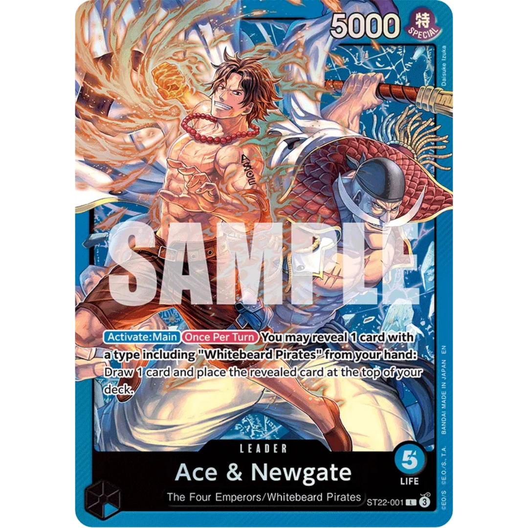 Ace & Newgate (ST22-001) - Starter Deck 22: Ace & Newgate