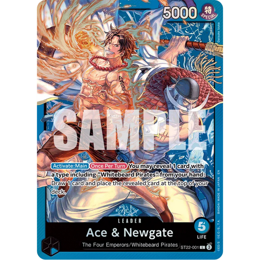 Ace & Newgate (ST22-001) - Starter Deck 22: Ace & Newgate