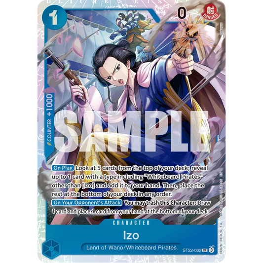 Izo (ST22-002) - Starter Deck 22: Ace & Newgate Foil