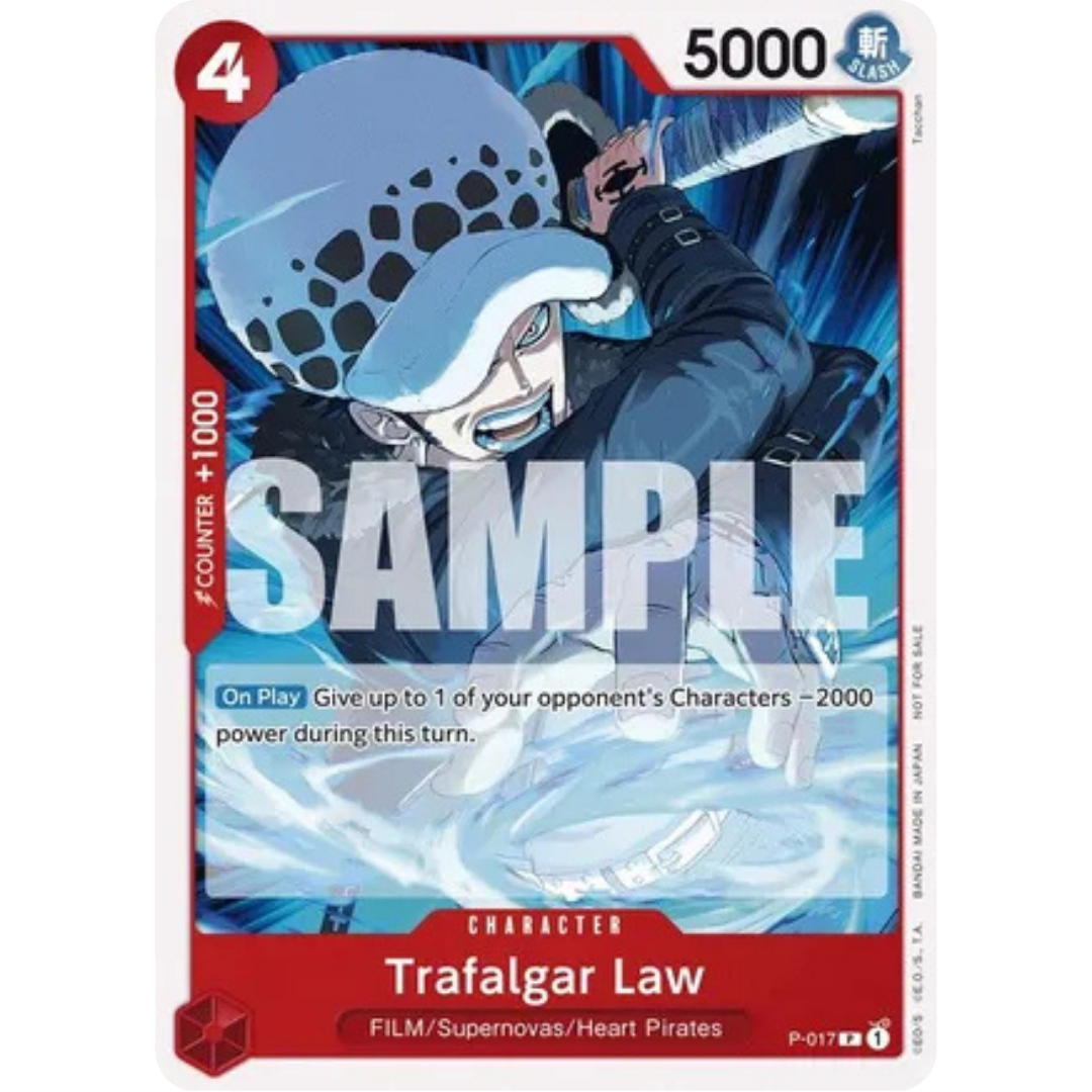Trafalgar Law (Tournament Pack Vol. 7) (P-017) - One Piece Promotion Cards