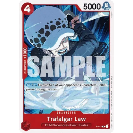 Trafalgar Law (Tournament Pack Vol. 7) (P-017) - One Piece Promotion Cards