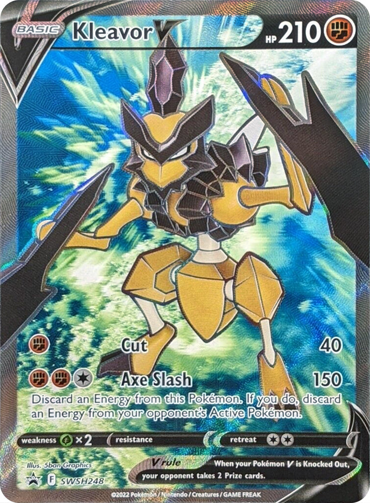 Kleavor V (Full Art) SWSH248  - Holofoil SWSH Sword & Shield Promo Cards - Promo