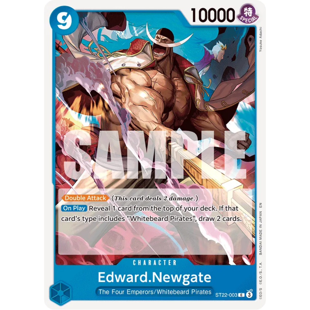 Edward.Newgate (ST22-003) - Starter Deck 22: Ace & Newgate