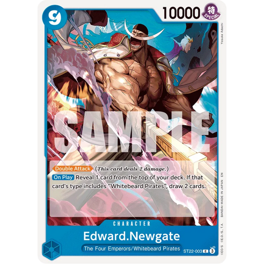 Edward.Newgate (ST22-003) - Starter Deck 22: Ace & Newgate