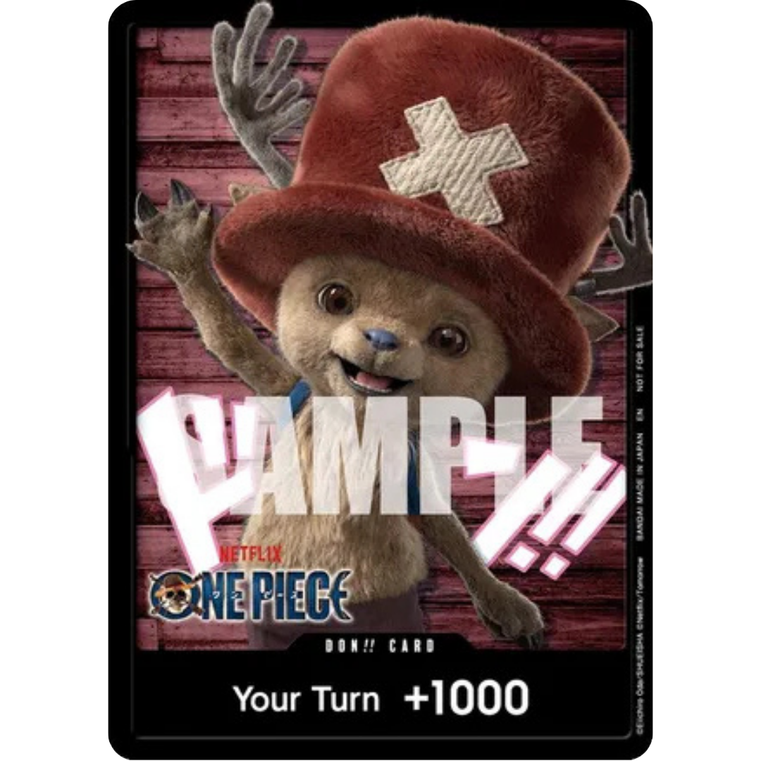 DON!! Card (Netflix Tony Tony.Chopper) - One Piece Promotion Cards