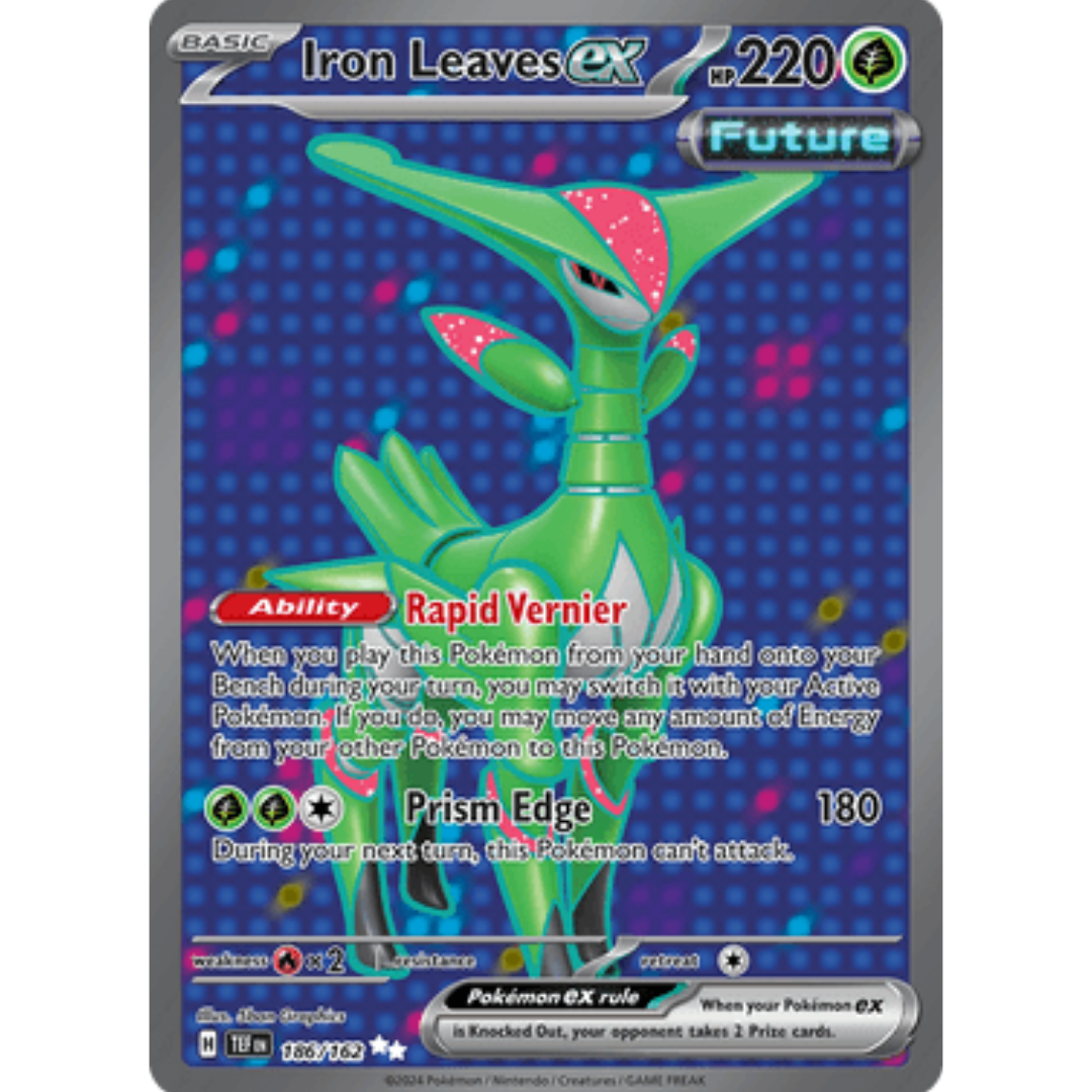 Iron Leaves ex (186/162) [Scarlet & Violet: Temporal Forces]