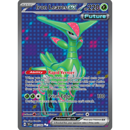 Iron Leaves ex (186/162) [Scarlet & Violet: Temporal Forces]