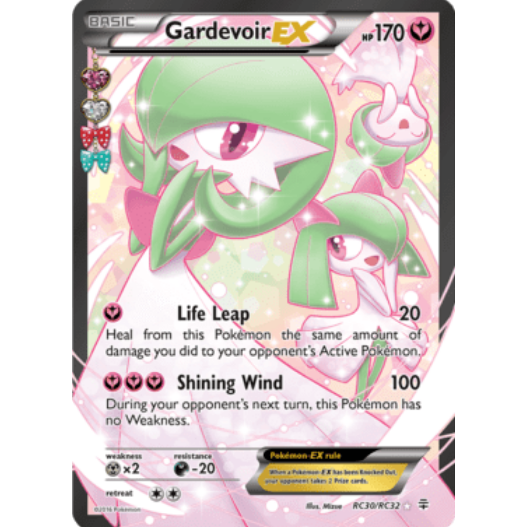 Gardevoir EX (Full Art) RC30/RC32  - Holofoil Generations Radiant Collection - Ultra Rare