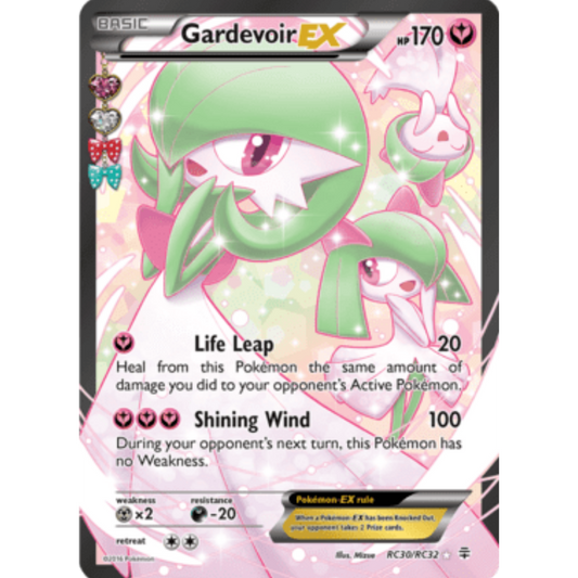 Gardevoir EX (Full Art) RC30/RC32  - Holofoil Generations Radiant Collection - Ultra Rare