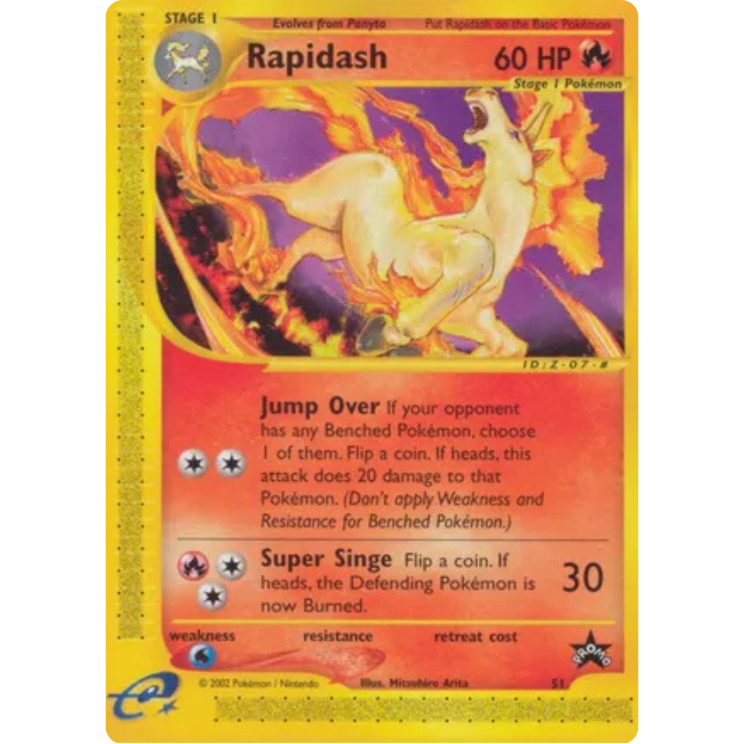 Rapidash (51) 051/53  WoTC Promo - Promo