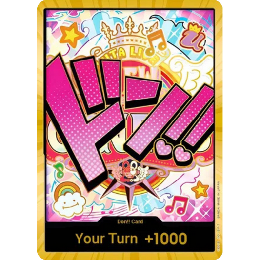 DON!! Card (Uta) (Gold) - Premium Booster -The Best- Foil