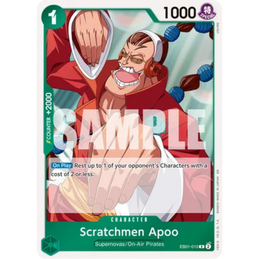 Scratchmen Apoo (EB01-015) - Extra Booster: Memorial Collection Foil