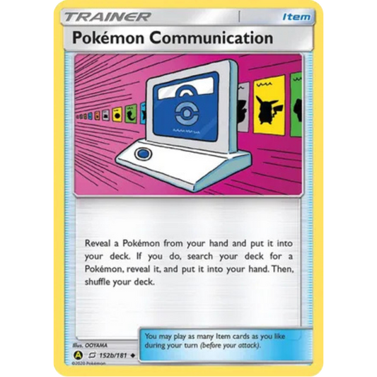 Pokemon Communication 152b/181  Alternate Art Promos - Promo