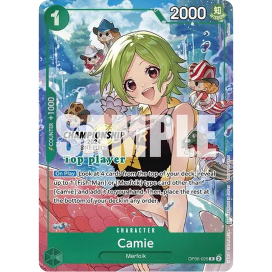 Camie (Championship 2024 Top Player Pack) (OP06-025) - One Piece Promotion Cards Foil