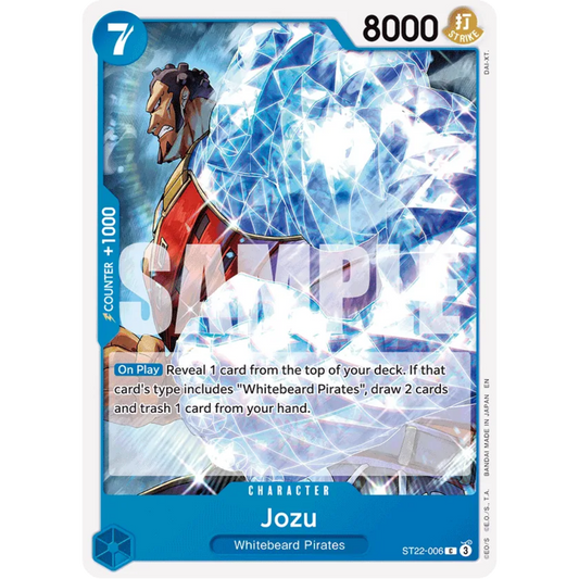 Jozu (ST22-006) - Starter Deck 22: Ace & Newgate