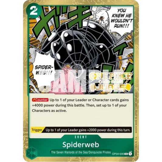 Spiderweb (Judge Pack Vol. 3) (OP04-035) - One Piece Promotion Cards Foil