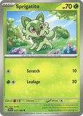 Sprigatito 013  - Reverse Holofoil SV01 Scarlet & Violet Base Set - Common