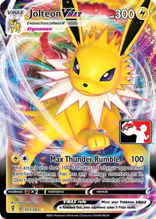 Jolteon VMAX  - Holofoil Prize Pack Series Cards - Ultra Rare