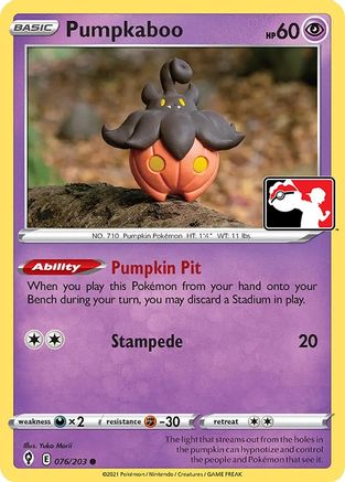Pumpkaboo  - Holofoil Prize Pack Series Cards - Common