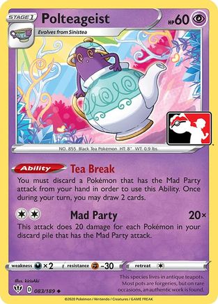 Polteageist  Prize Pack Series Cards - Uncommon