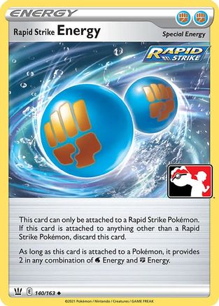 Rapid Strike Energy  - Holofoil Prize Pack Series Cards - Uncommon