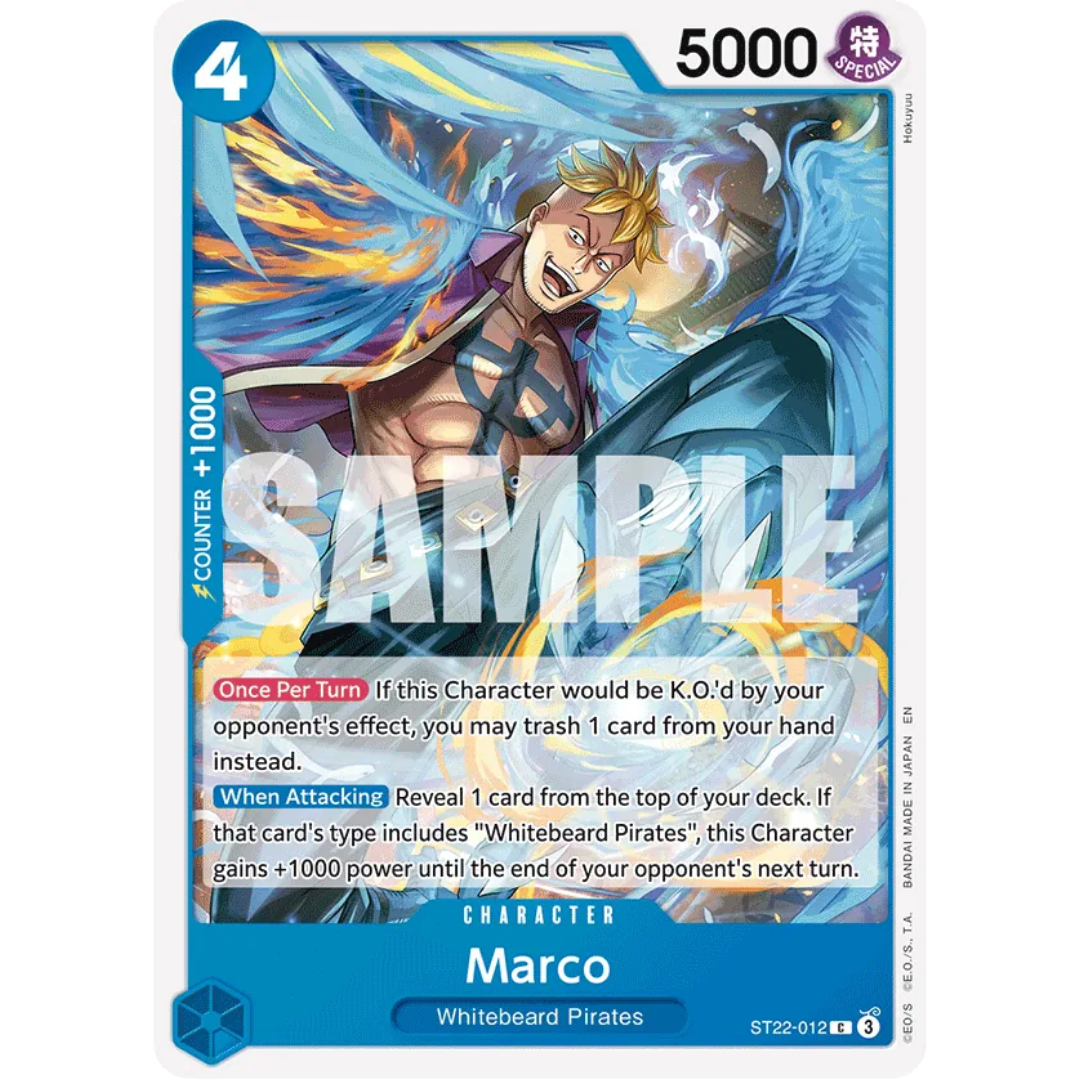 Marco (ST22-012) - Starter Deck 22: Ace & Newgate