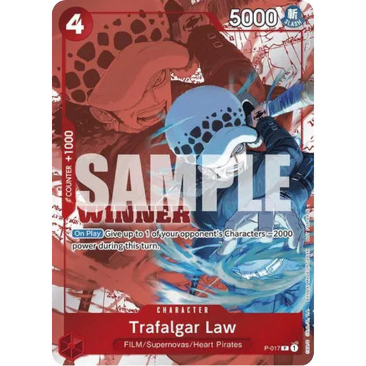 Trafalgar Law (Winner Pack Vol. 7) (P-017) - One Piece Promotion Cards Foil