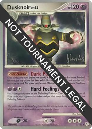 Dusknoir 002  World Championship Decks - Holo Rare